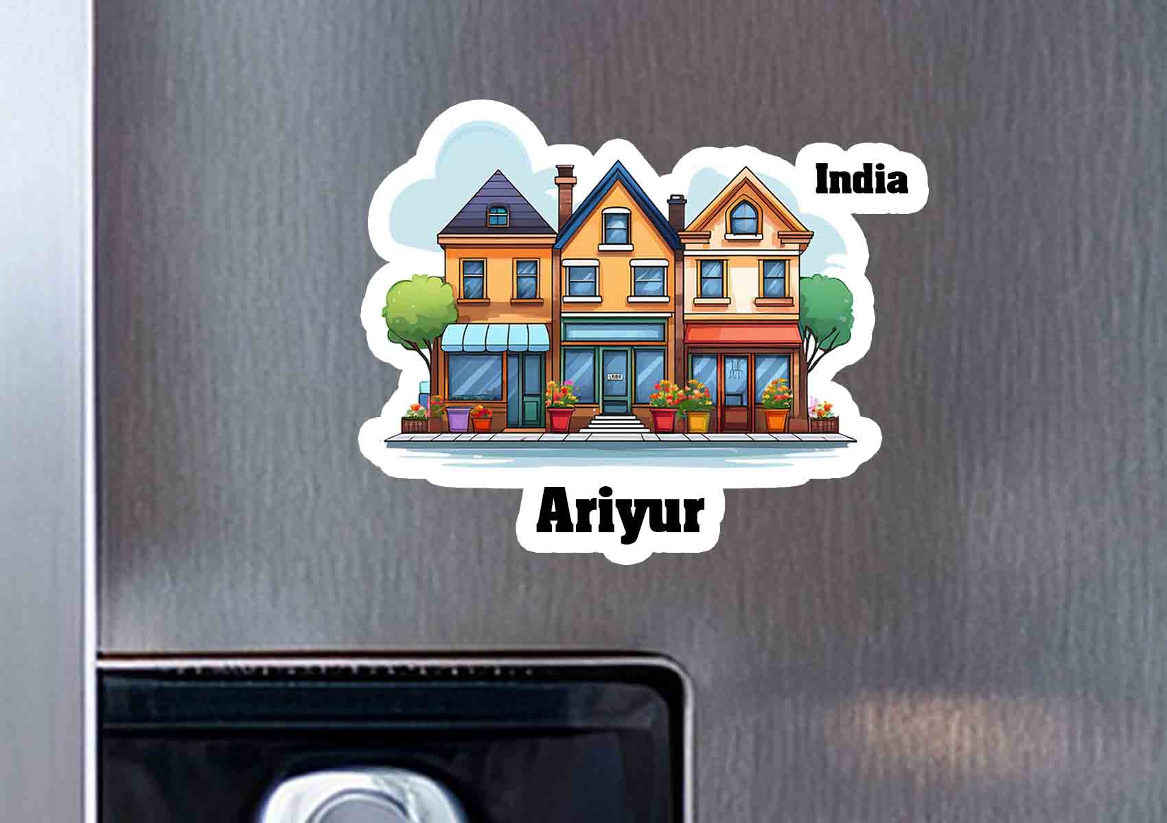 Ariyur Three Home Office Shop Fridge Magnet
