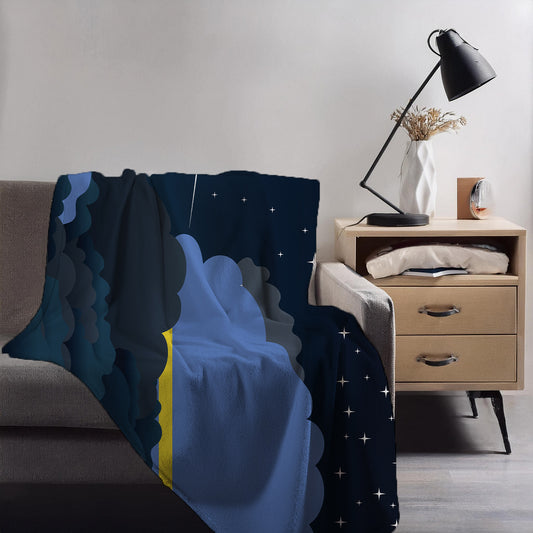 Aruba Night Clouds Blanket Throw