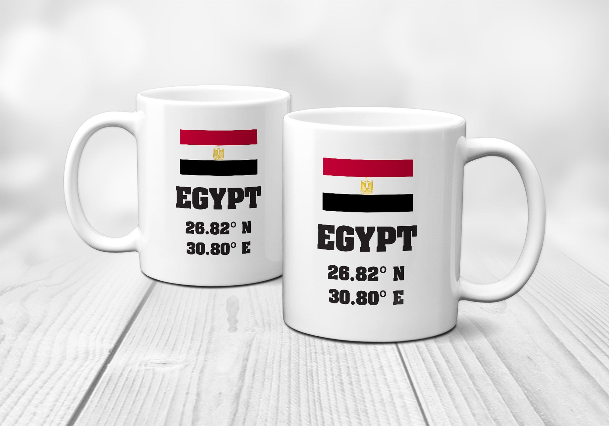 Egypt Laitutude Longitude Mug
