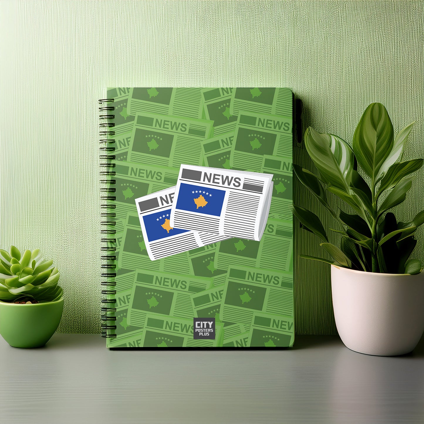 Kosovo Newspapers Notebook
