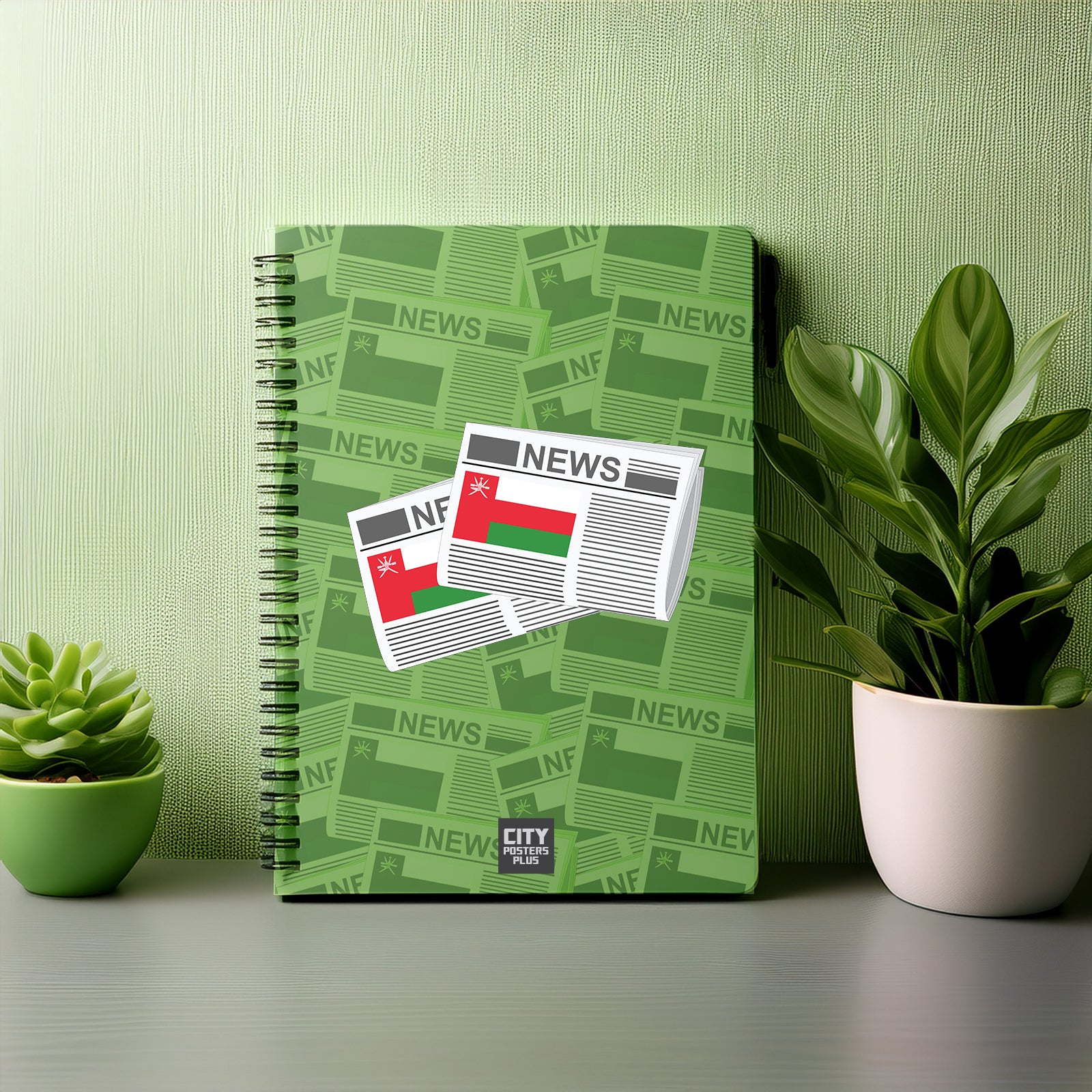 Oman Newspapers Notebook