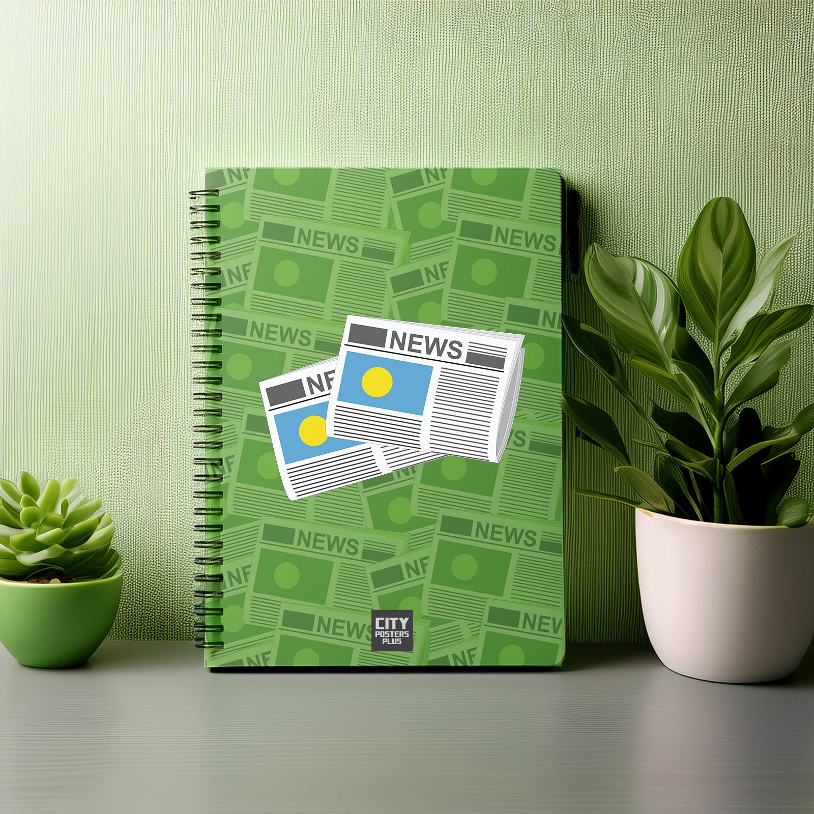 Palau Newspapers Notebook