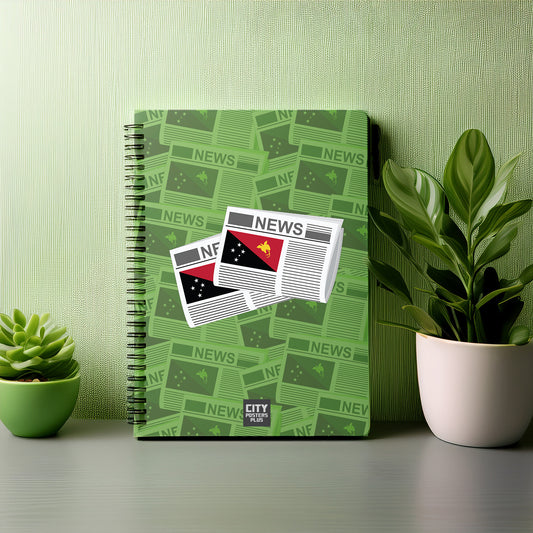 Papua New Guinea Newspapers Notebook