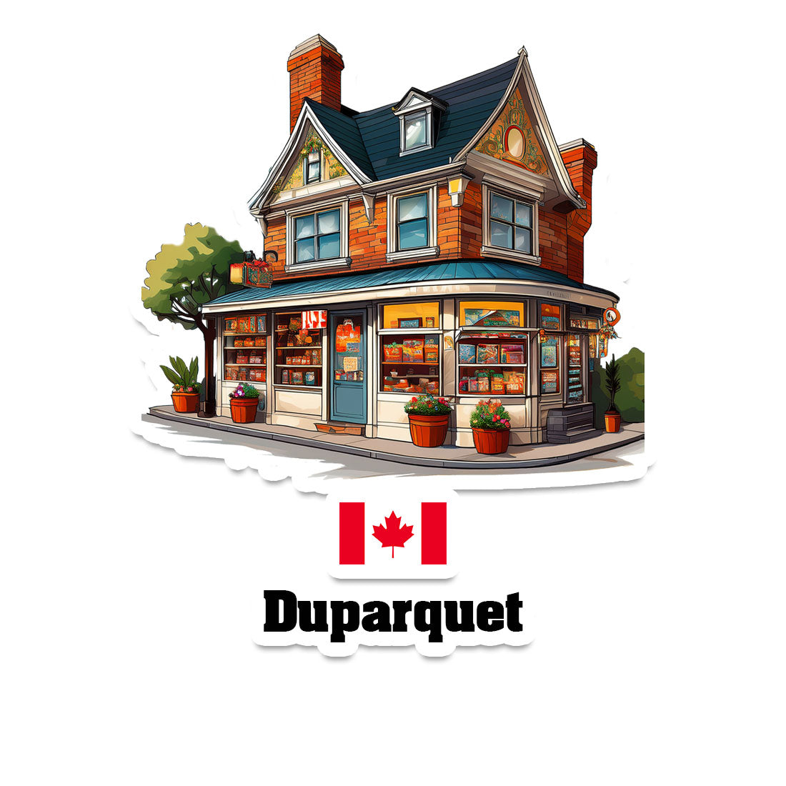 Duparquet Sticker