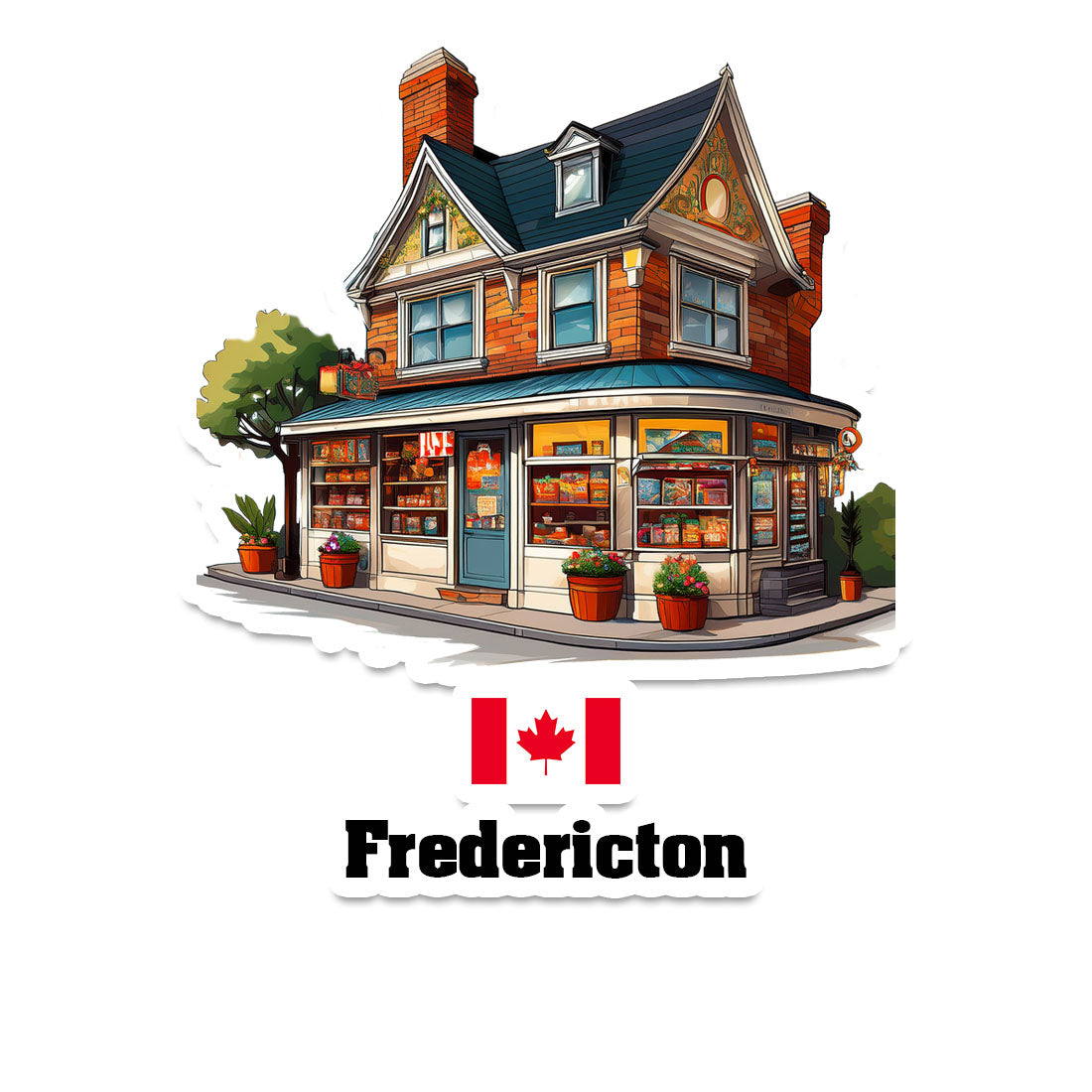 Montreal Fridge Magnet