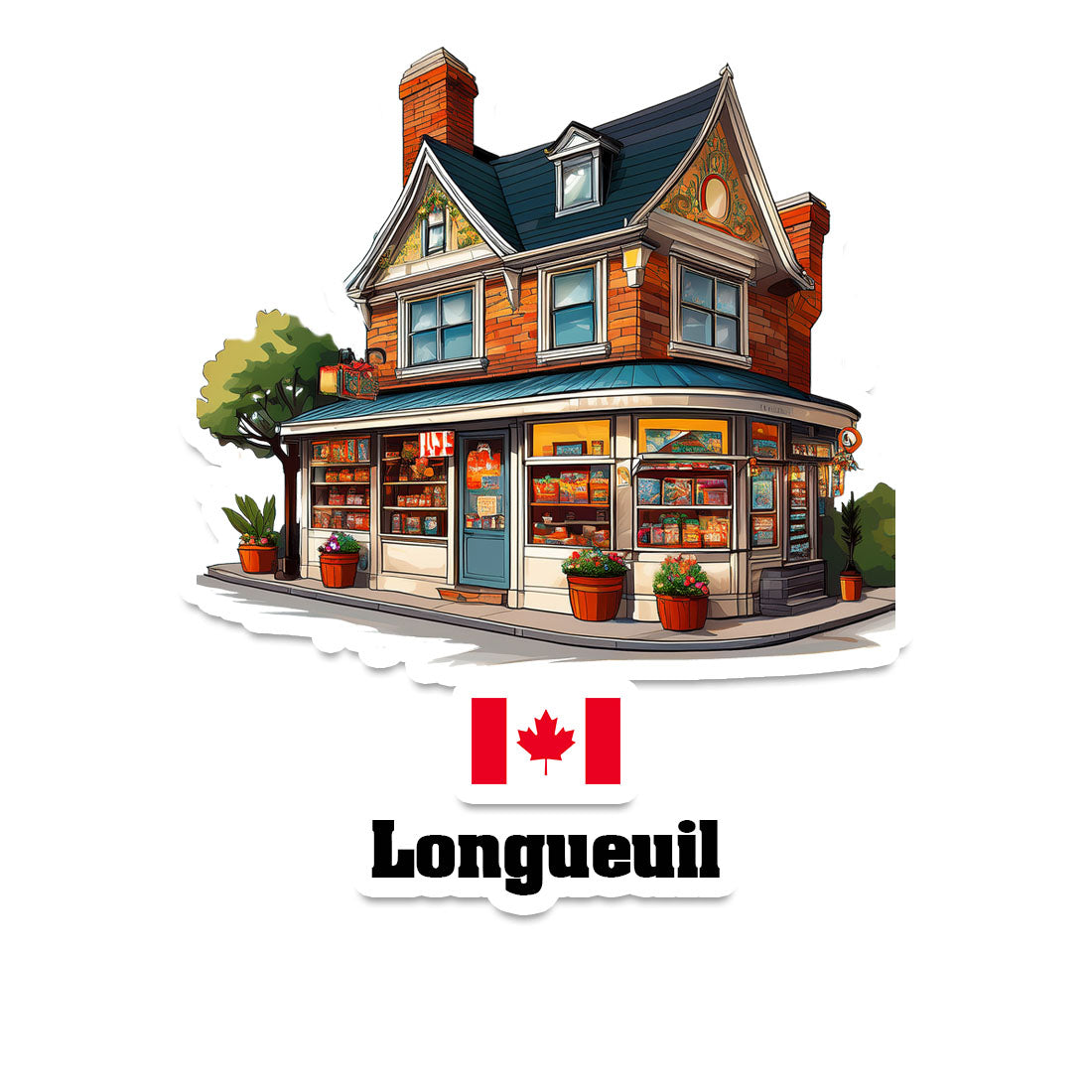 Powell River Fridge Magnet