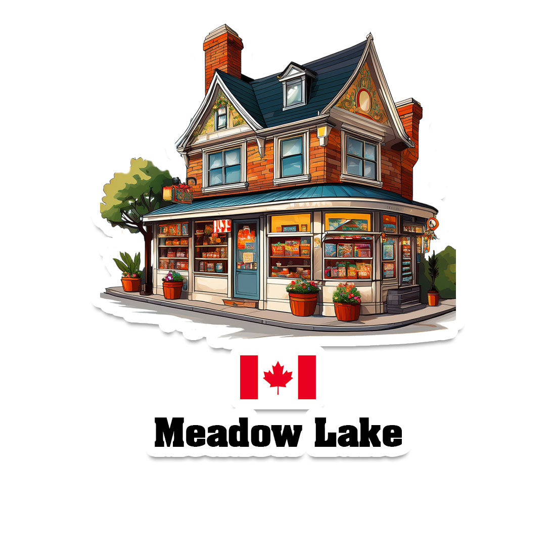 Meadow Lake Sticker