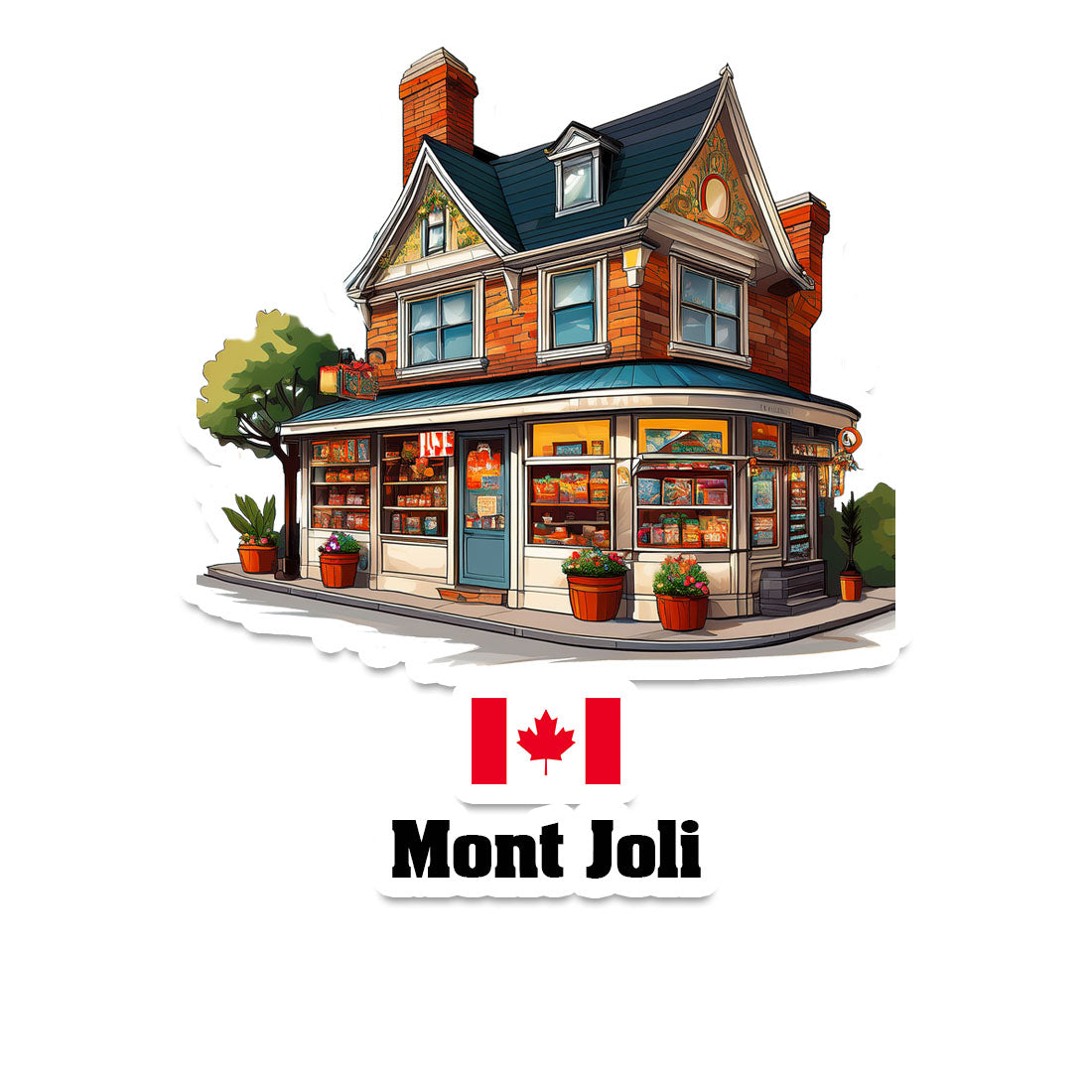 Rossland Fridge Magnet