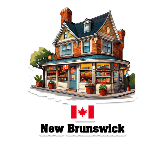 Sherbrooke Fridge Magnet