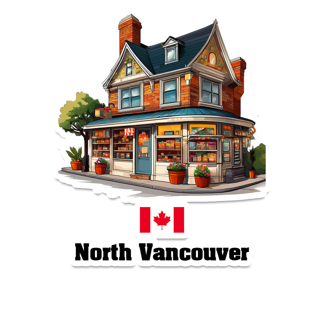 North Vancouver Sticker