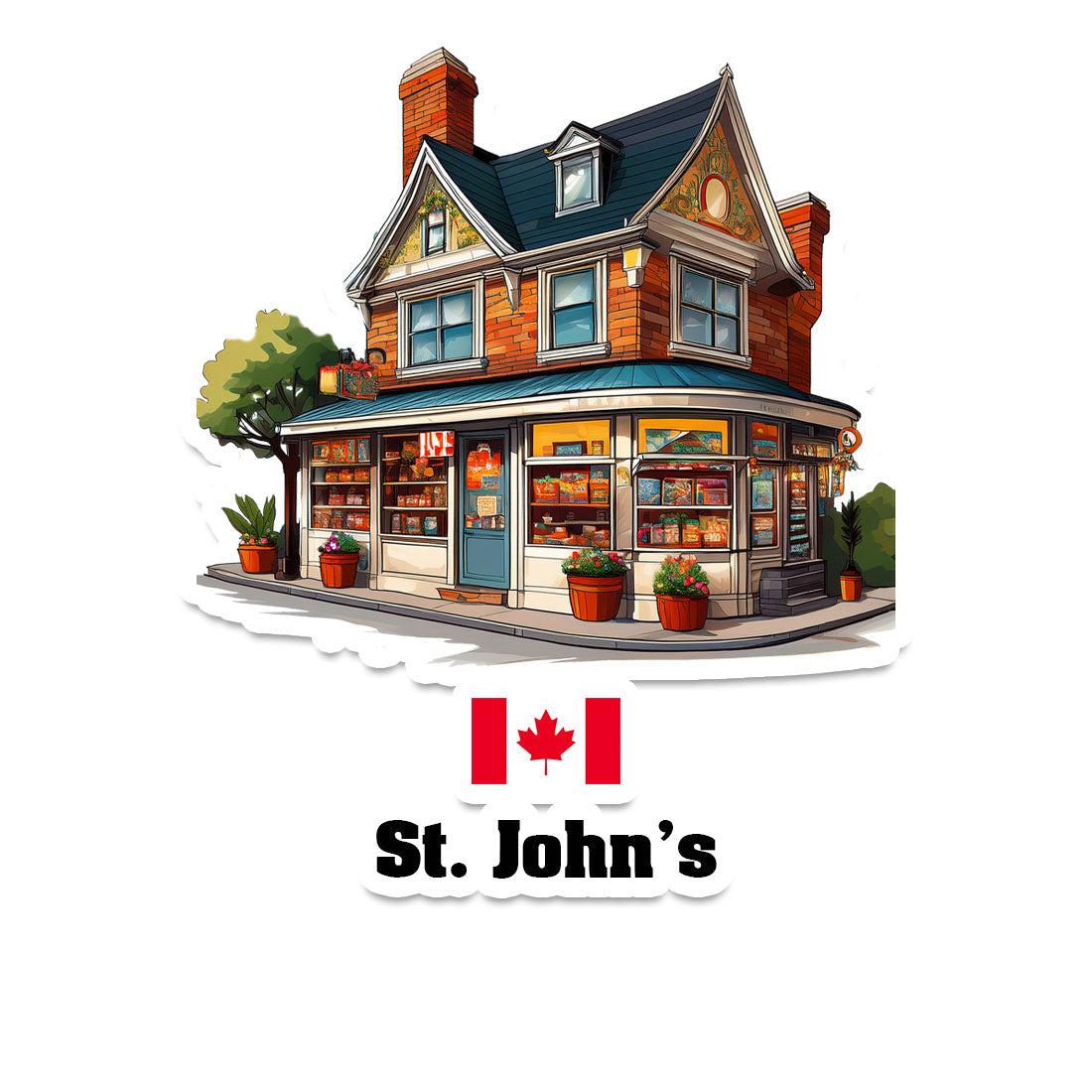 St. John's Sticker