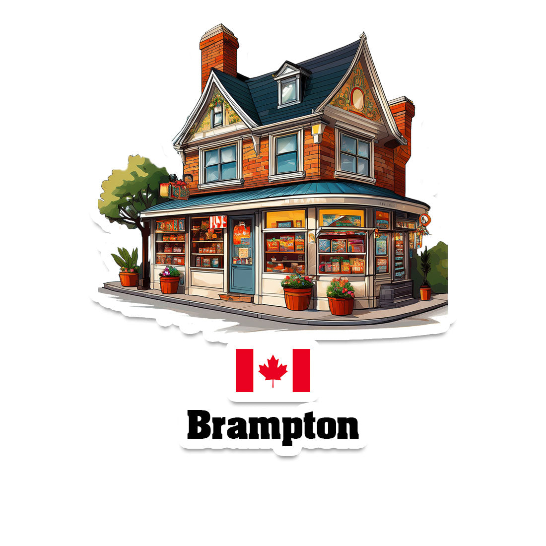Brampton Sticker