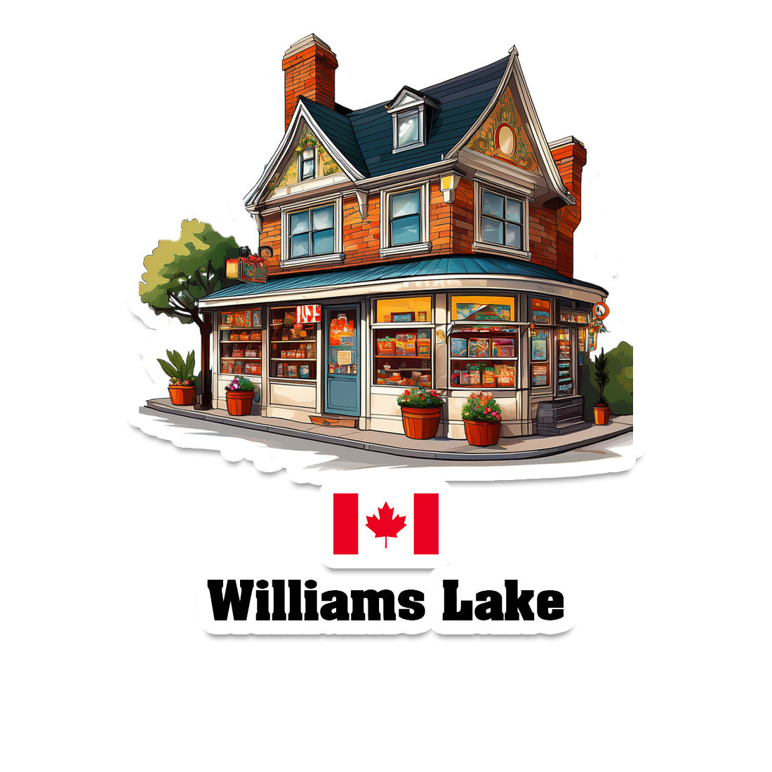 Williams Lake Sticker