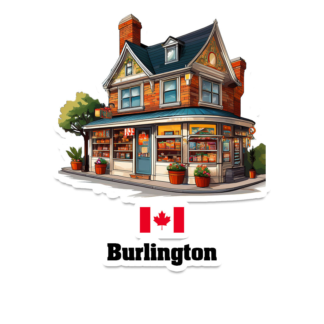 Burlington Sticker