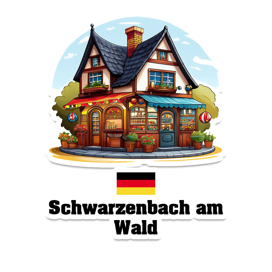 Glinde Fridge Magnet