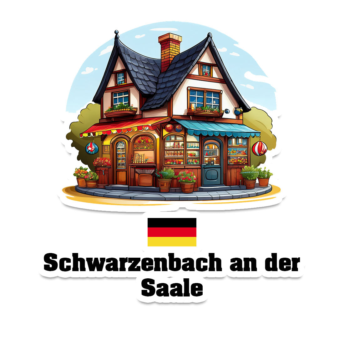 Glücksburg Fridge Magnet