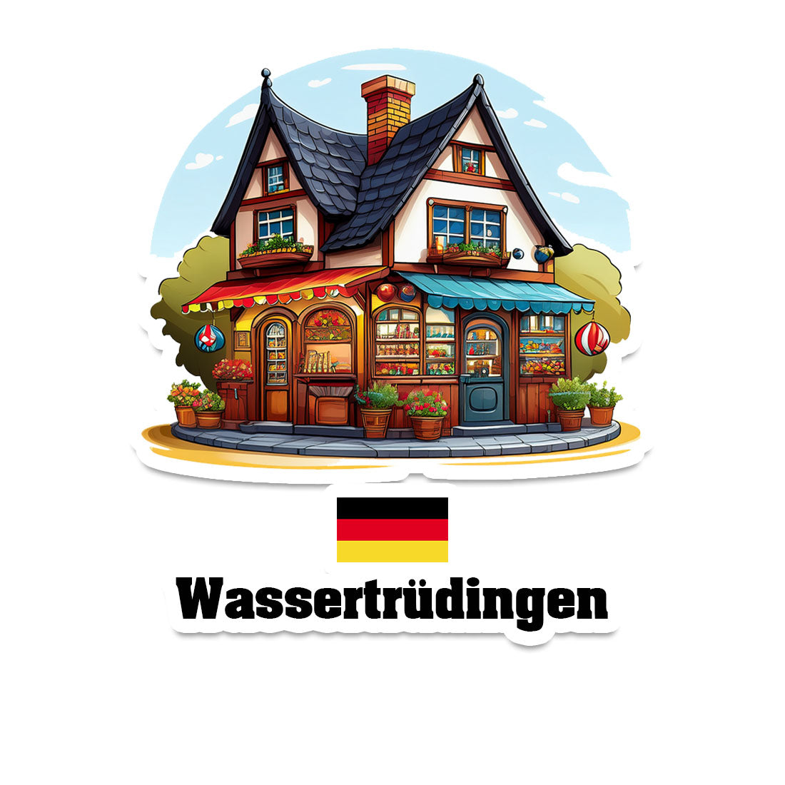 Wassertrüdingen Sticker