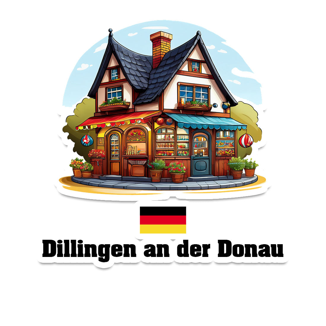 Dillingen an der Donau Sticker