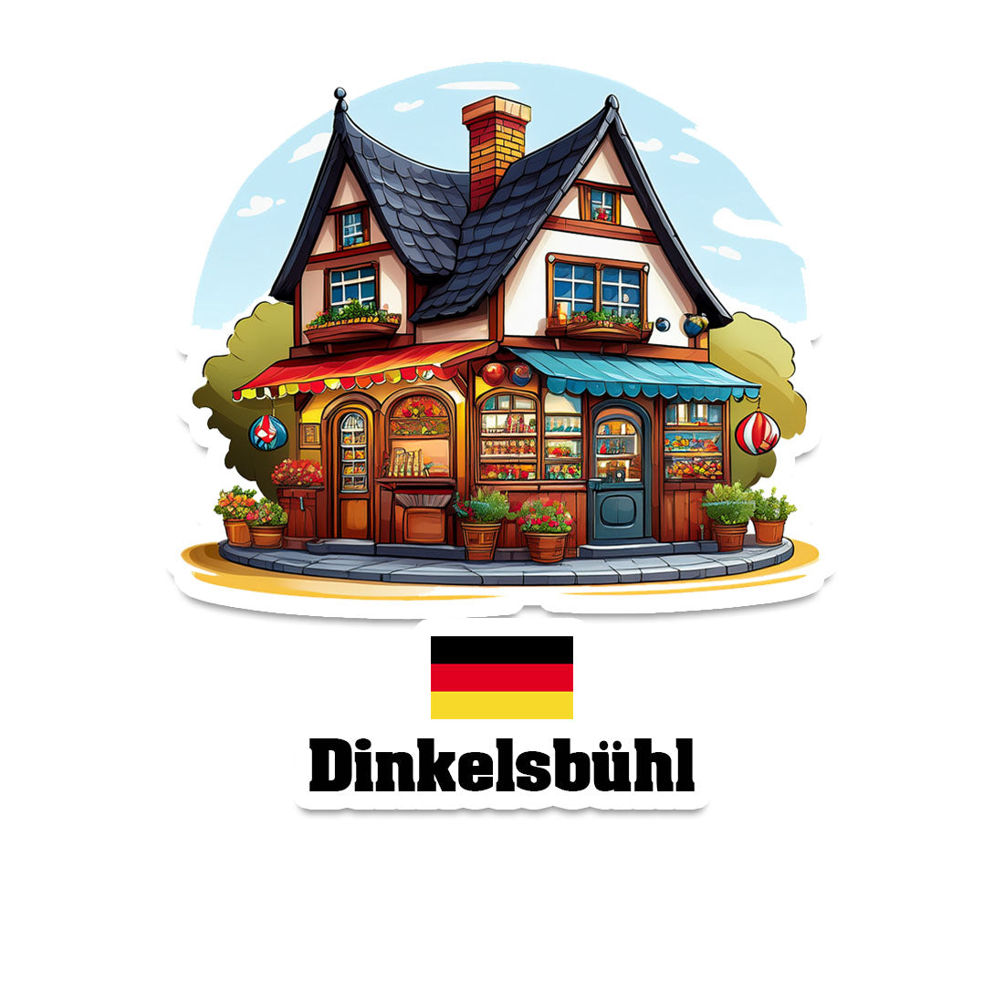 Dinkelsbühl Sticker
