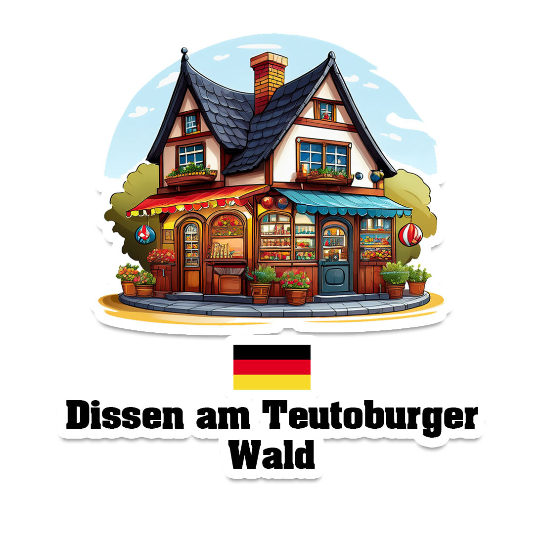 Dissen am Teutoburger Wald Sticker