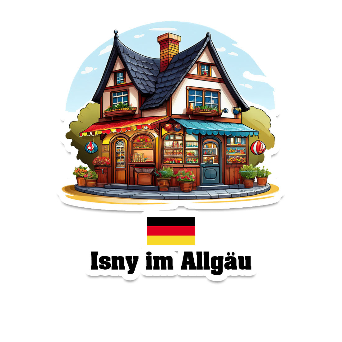 Isny im Allgäu Sticker