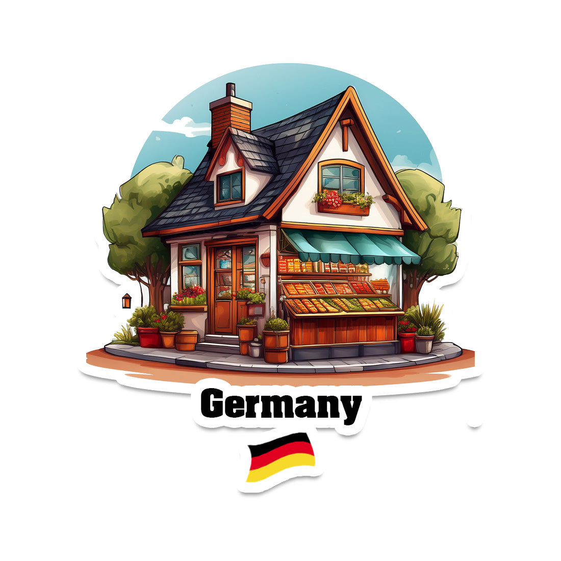 Germany Sticker