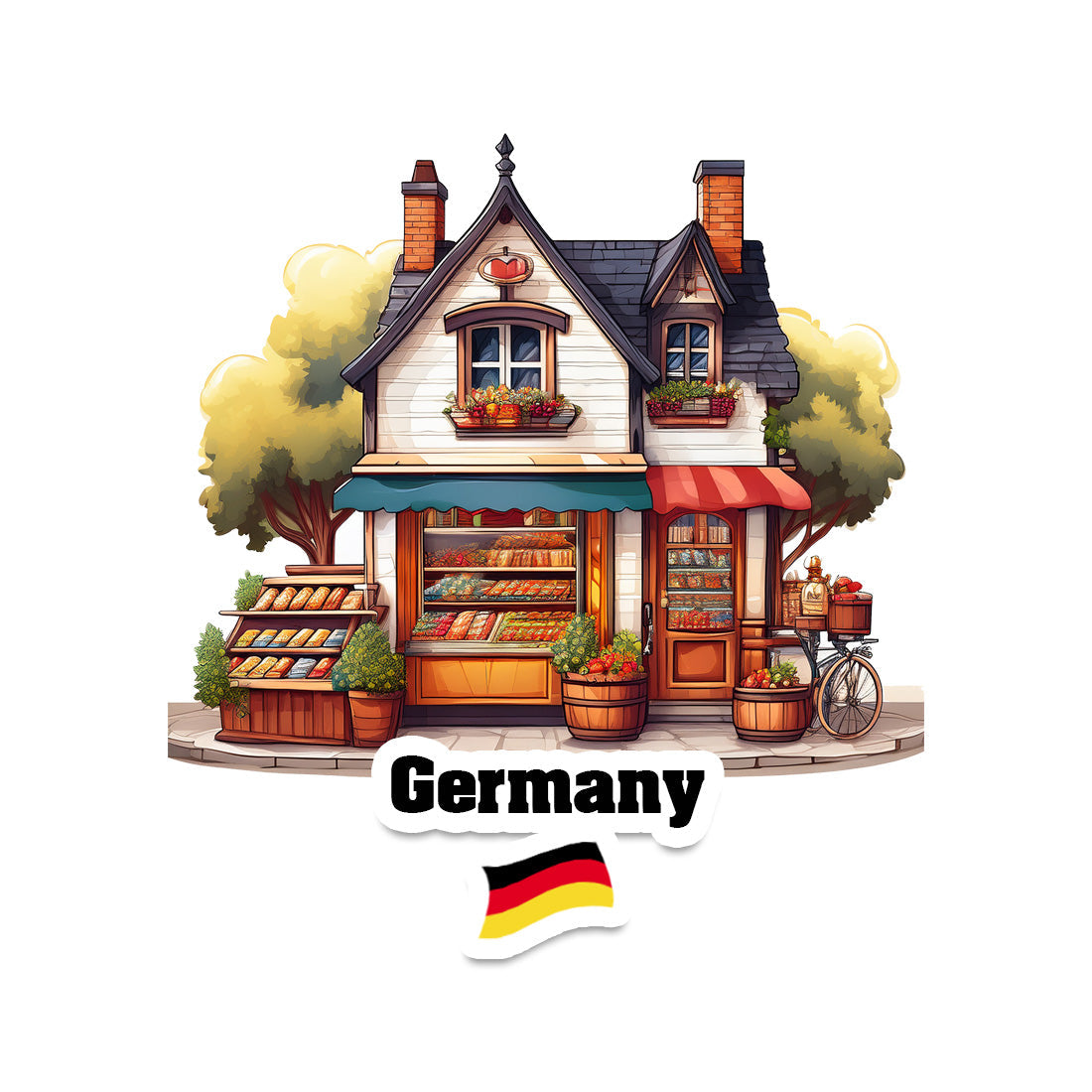 Germany Sticker