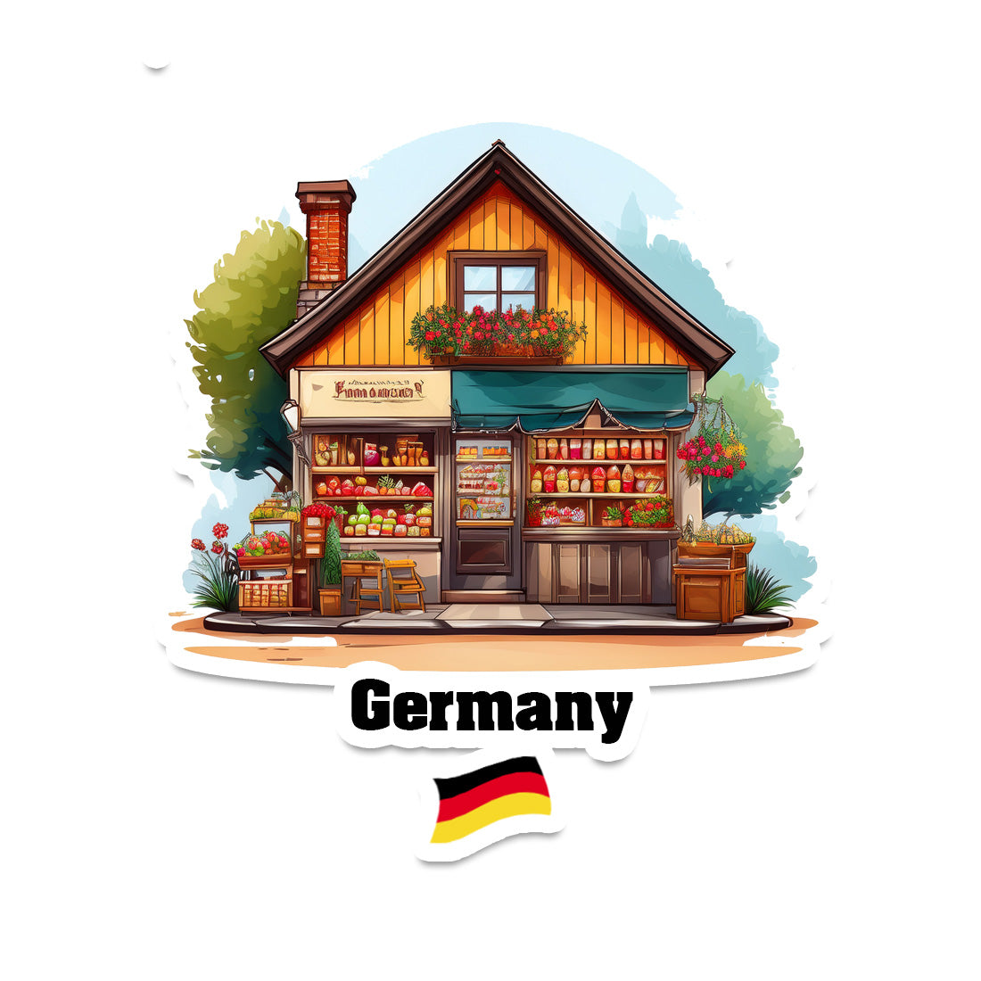 Germany Fridge Magnet