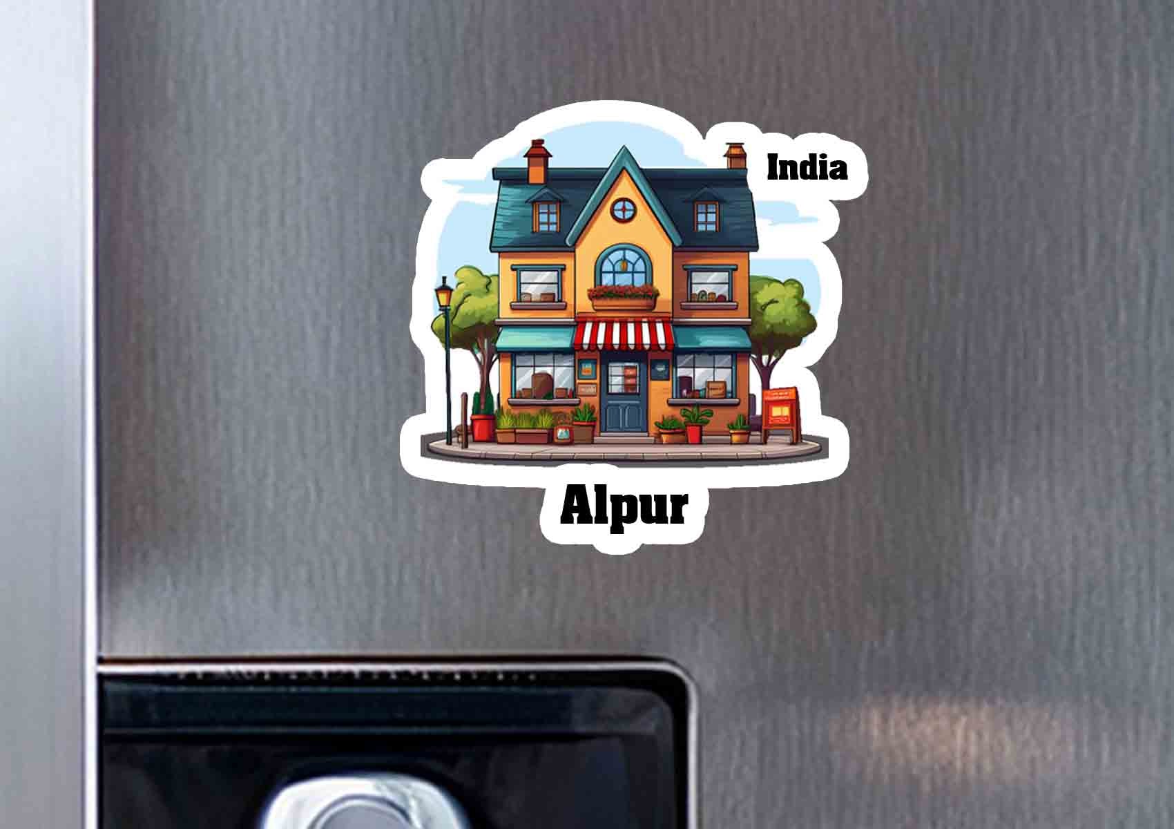 Alpur One Home Office Shop Fridge Magnet