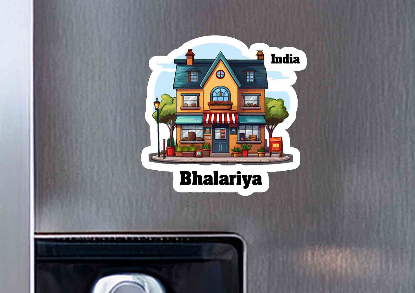 Bhalariya One Home Office Shop Fridge Magnet