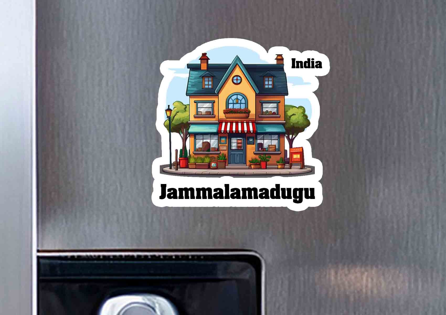 Jammalamadugu One Home Office Shop Fridge Magnet