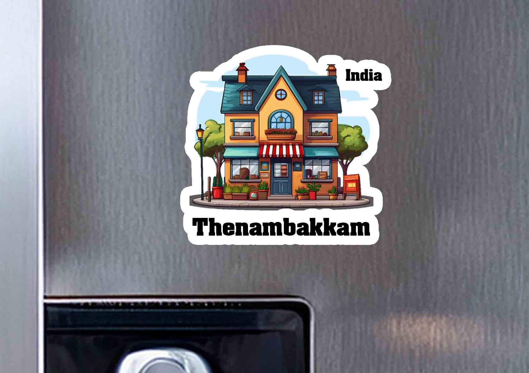 Thenambakkam One Home Office Shop Fridge Magnet