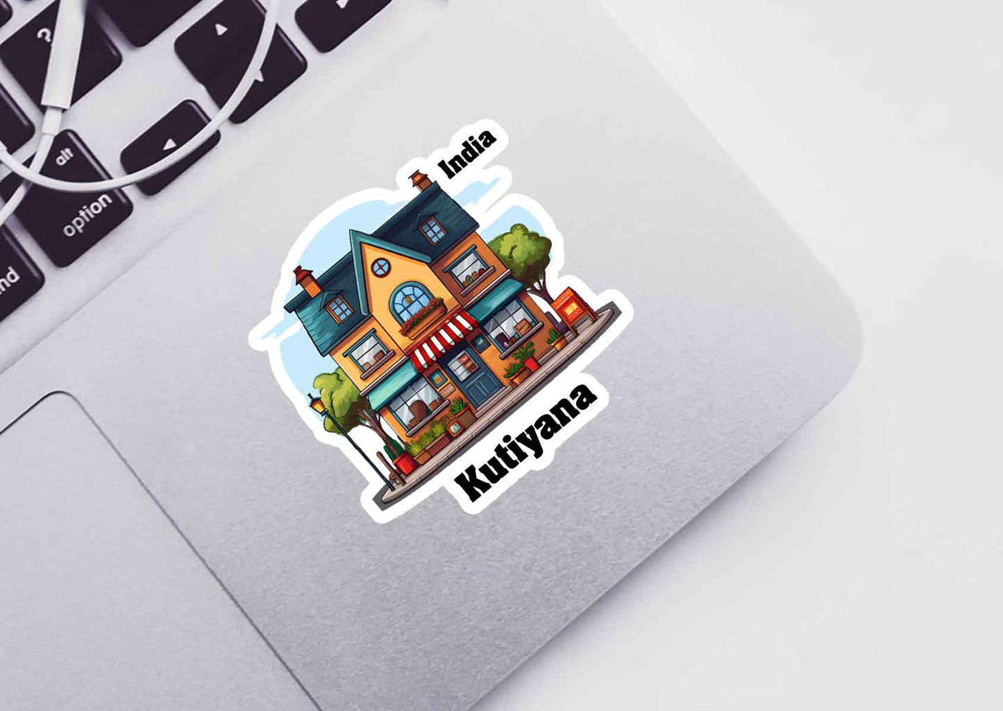 Kutiyana One Home Office Shop Sticker