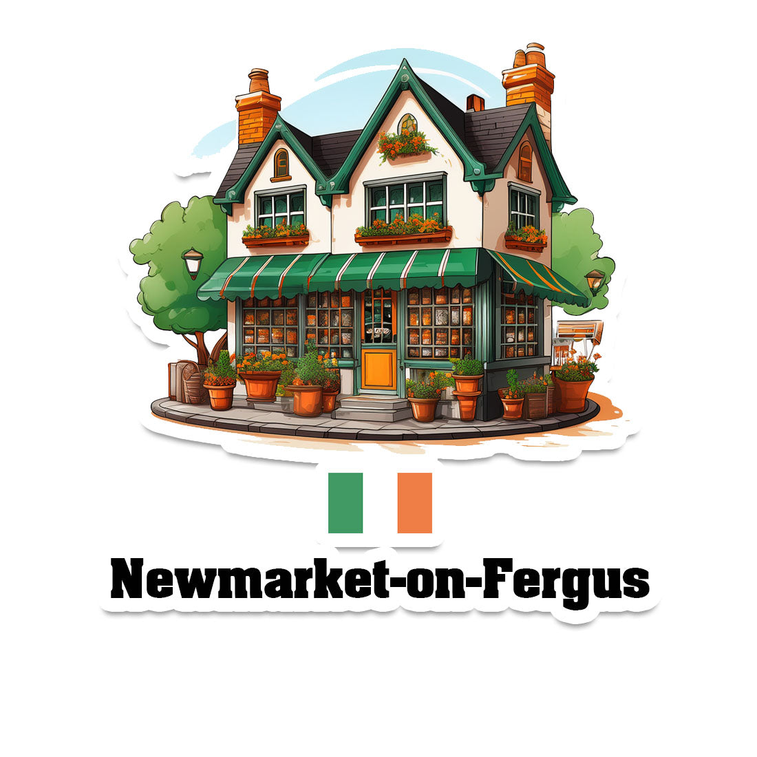 Newmarket-on-Fergus Sticker