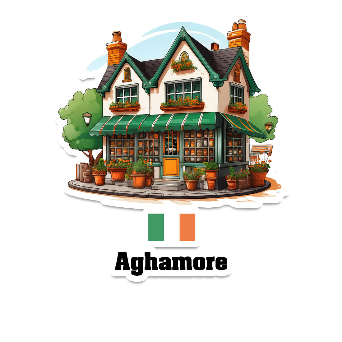 Newtowncunningham Fridge Magnet