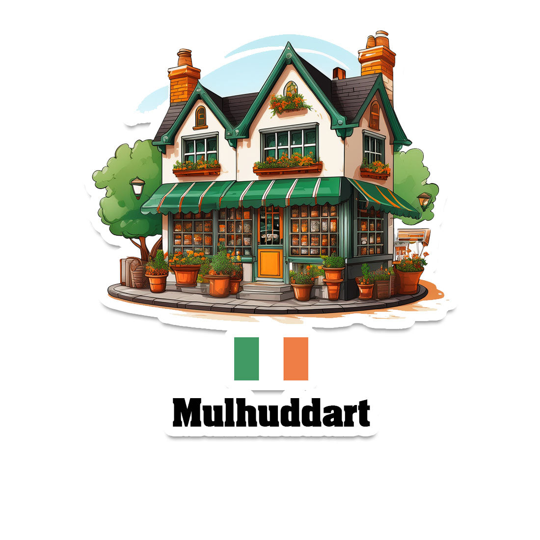 Mulhuddart Sticker