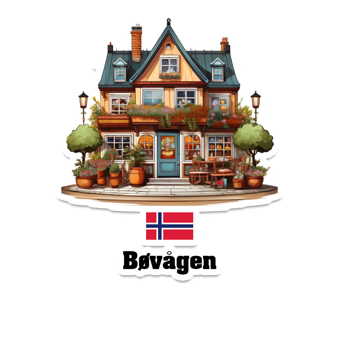 Bøvågen Sticker