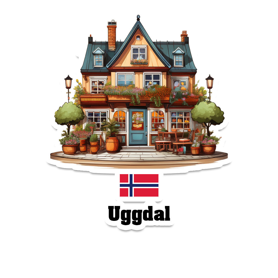 Uggdal Sticker