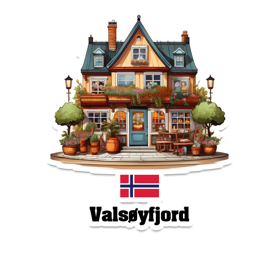 Valsøyfjord Sticker