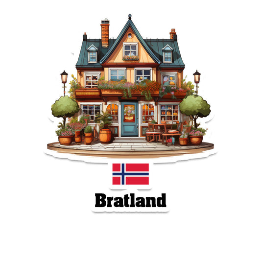 Bratland Sticker