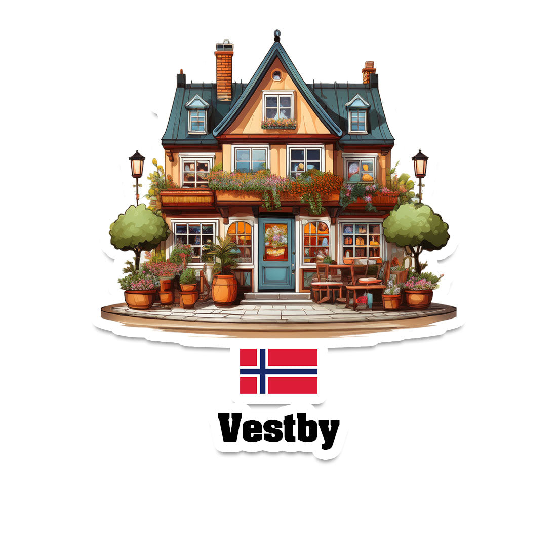 Vestby Sticker