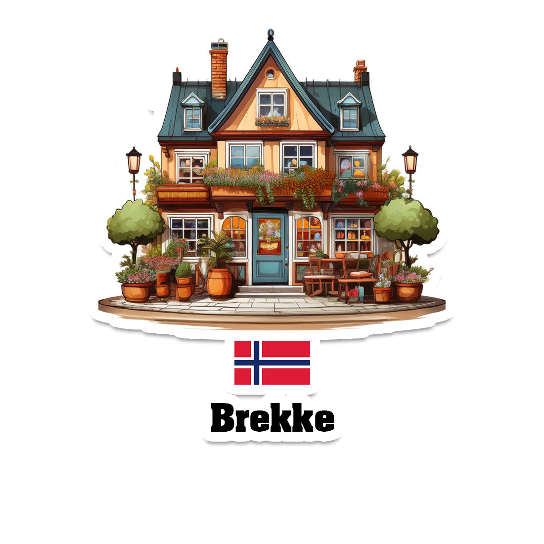Brekke Sticker
