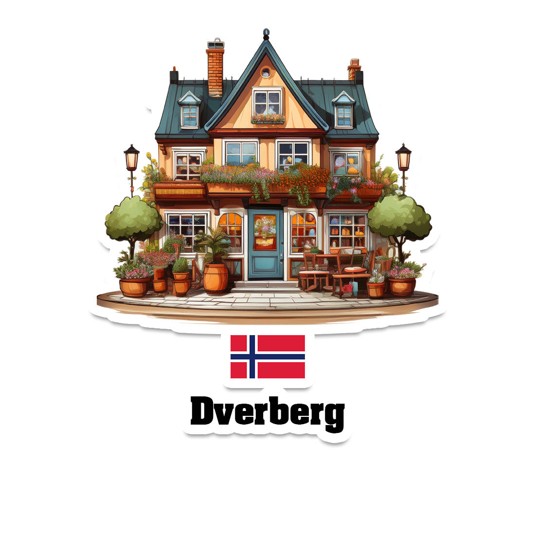Dverberg Sticker