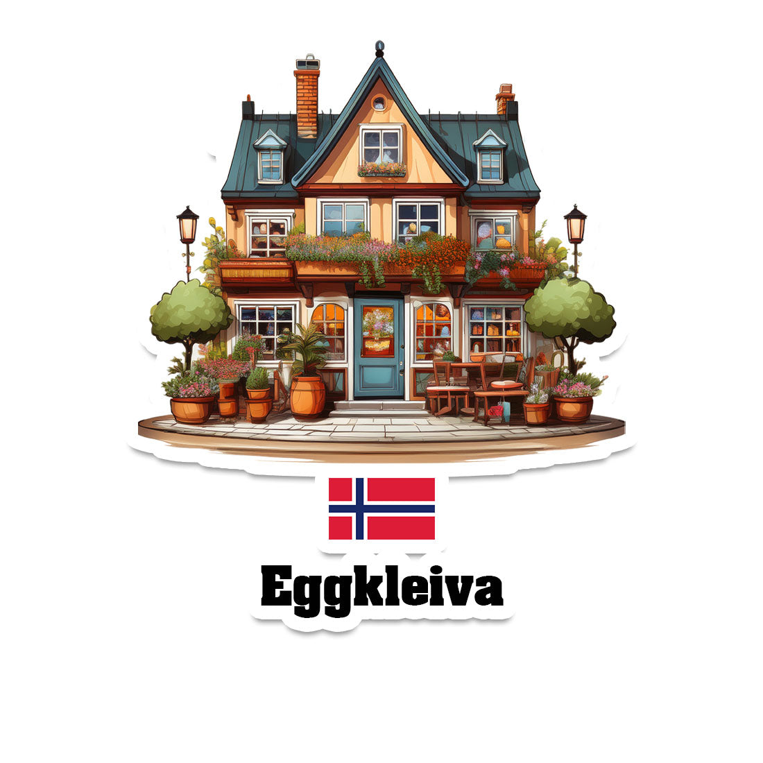 Eggkleiva Sticker