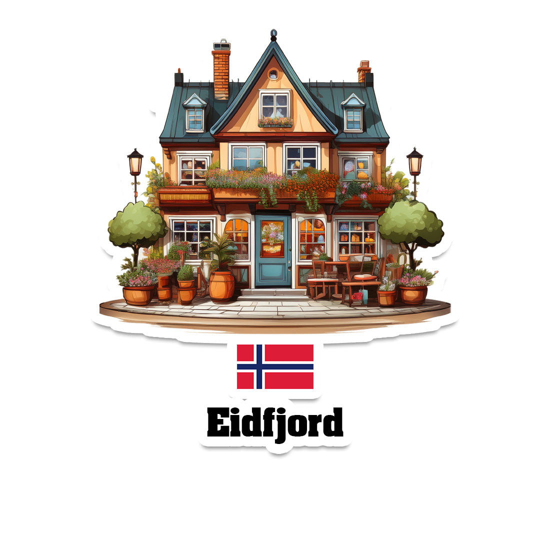 Eidfjord Sticker
