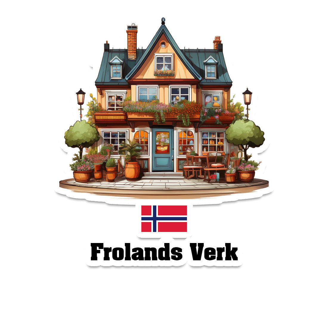 Frolands Verk Sticker