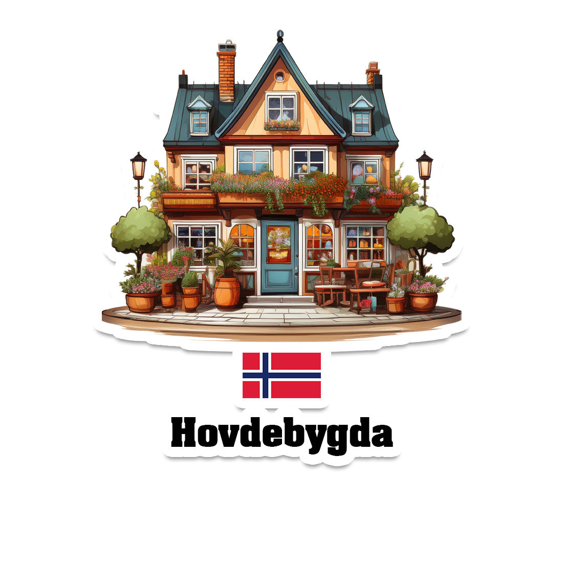 Hovdebygda Sticker