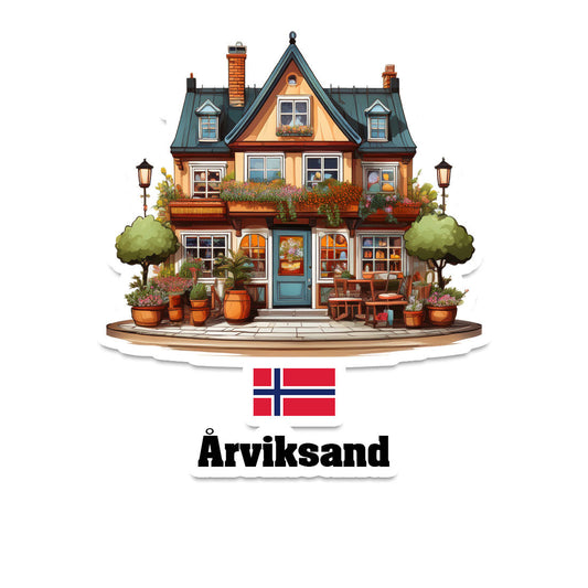 Vågseidet Fridge Magnet