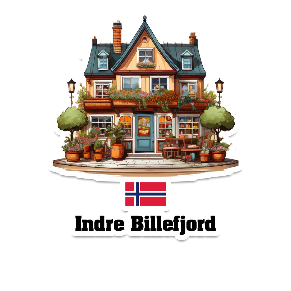 Indre Billefjord Sticker