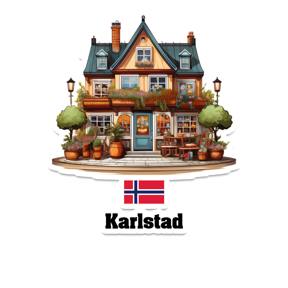 Hyllestad Fridge Magnet